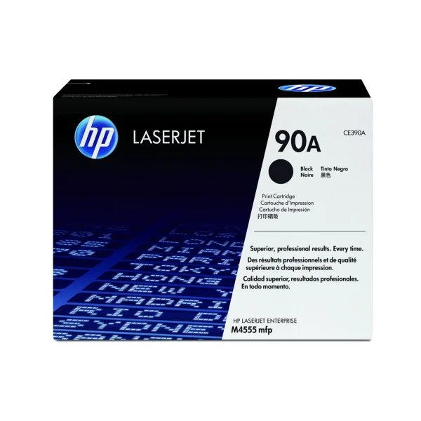 HP 90A Original Toner Cartridges - Black - CE390A