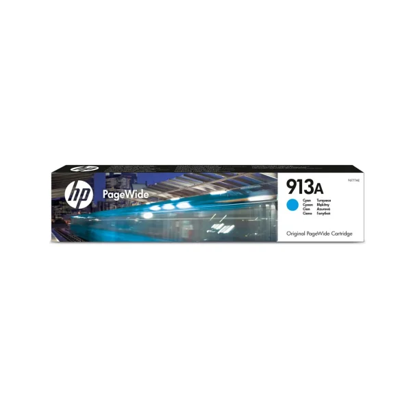 HP 913A Original Ink Cartridges - Cyan - F6T77AE