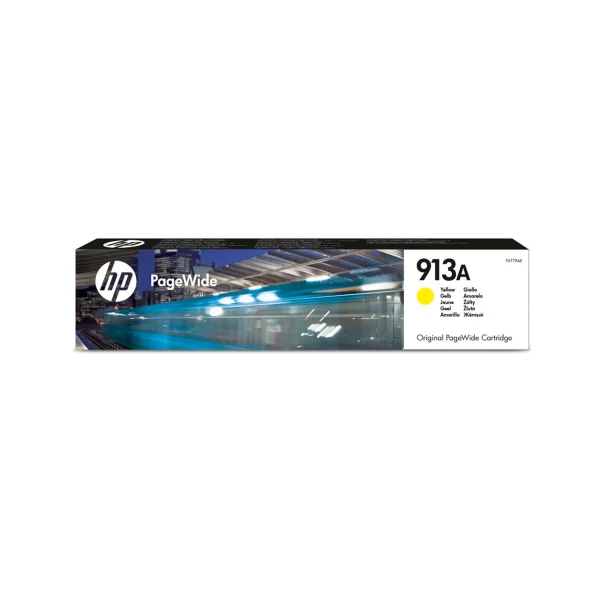 HP 913A Original Ink Cartridges - Yellow - F6T79AE