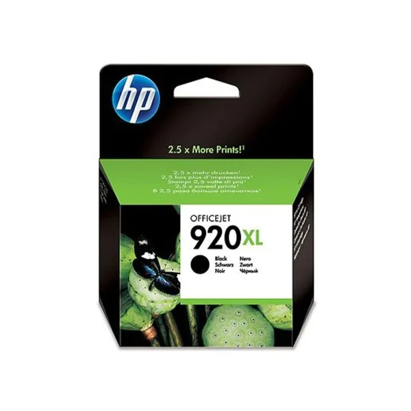 HP 920XL Original Ink Cartridges - Black - CD975AE