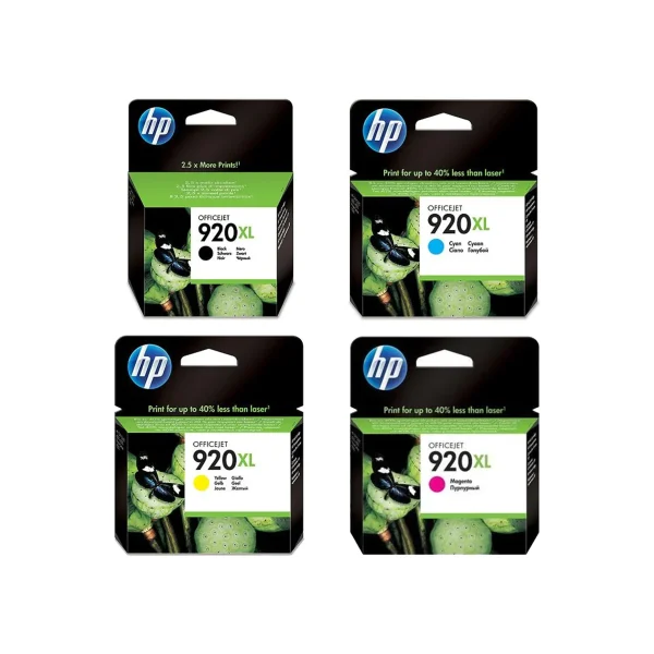 HP 920XL Original Ink Cartridges - Complete Set