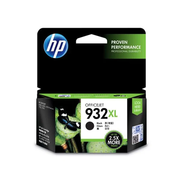 HP 932XL Original Ink Cartridges - Black - CN053AE