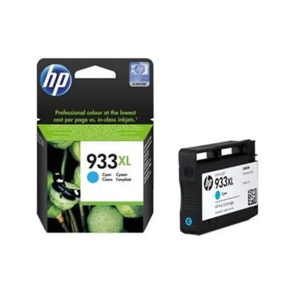 HP 933XL Original Ink Cartridges - Cyan - CN054AEV - Image 3