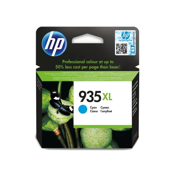 HP 935XL Original Ink Cartridges - Cyan - C2P24AE