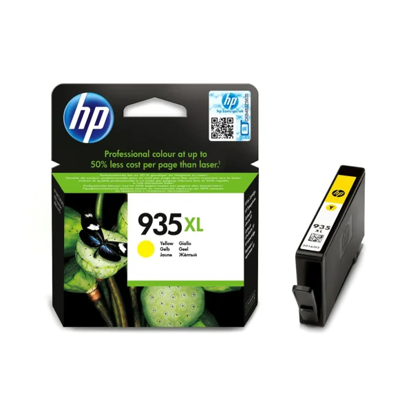 HP 935XL Original Ink Cartridges - Yellow - C2P26AE - Image 3