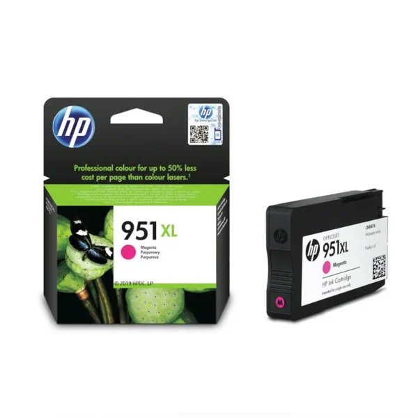 HP 951XL Original Ink Cartridges - Magenta - CN047AE - Image 3