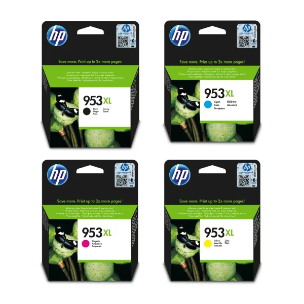 HP 953XL Original Ink Cartridges - Complete Set