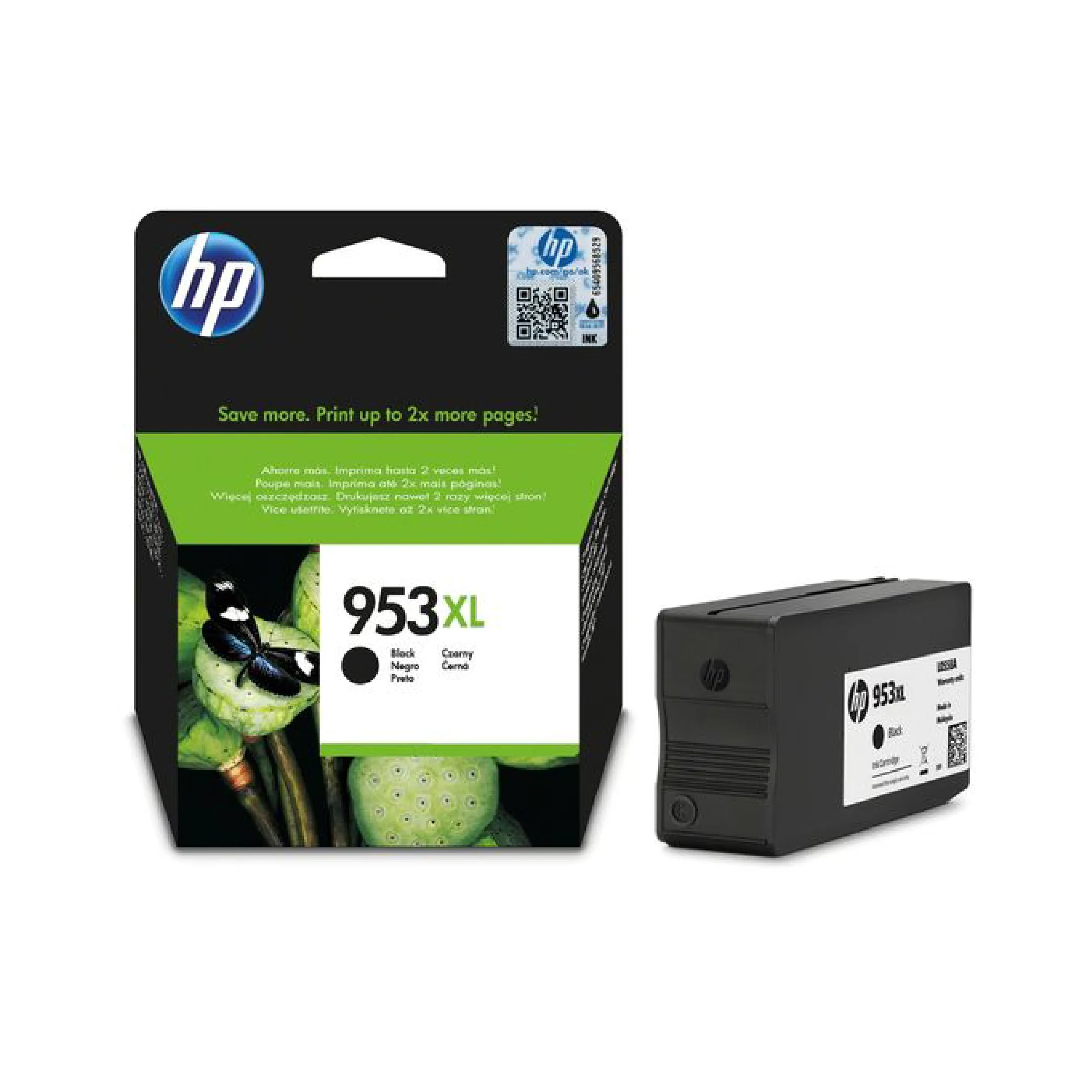 HP 953XL Original Ink Cartridges - Black - L0S70AE - Image 3
