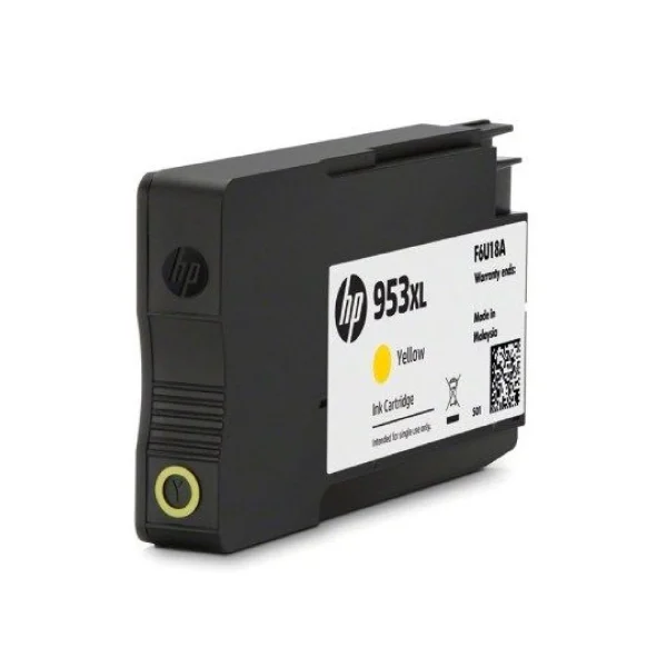 HP 953XL Original Ink Cartridges - Yellow - F6U18AE - Image 2