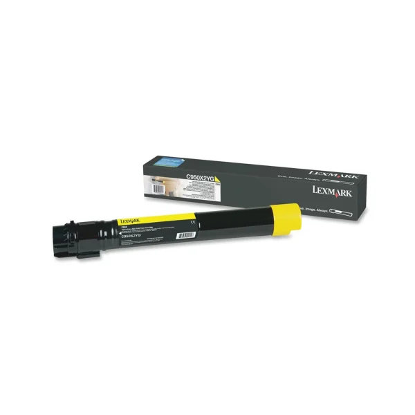 Lexmark C950X2YG Original Toner Cartridges - Yellow