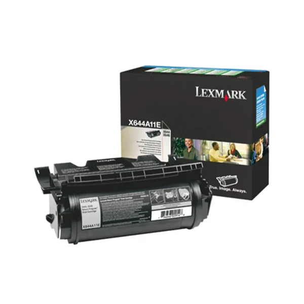 Lexmark X644A11E Original Toner Cartridges - Black