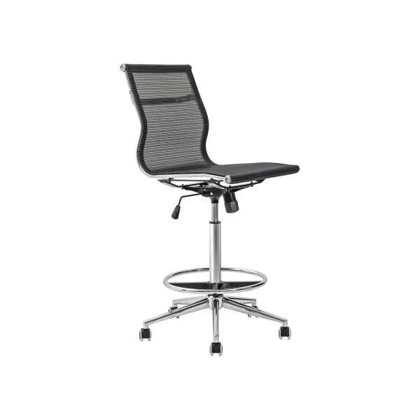 Netting Draughtsman Chair - Low Back - Nylon Mesh