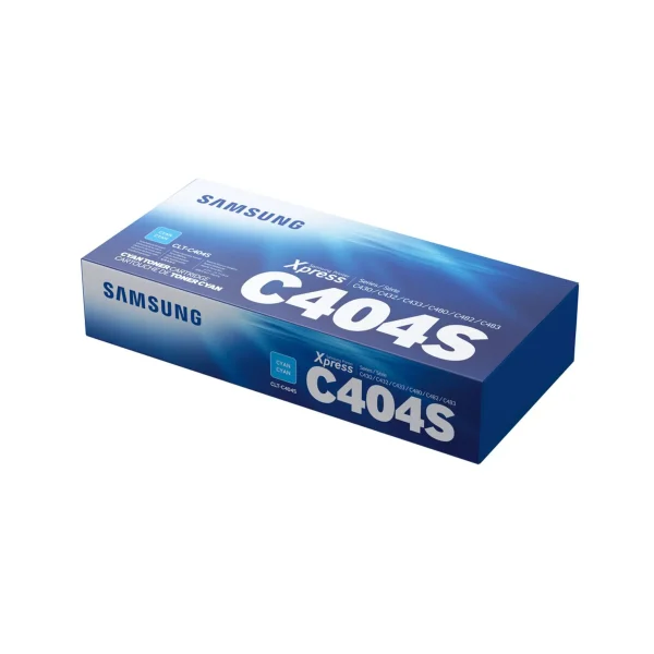 Samsung 404S Original Toner Cartridges - Cyan - CLT-C404S