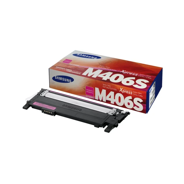 Samsung 406S Original Toner Cartridges - Magenta - CLT-M406S - Image 2