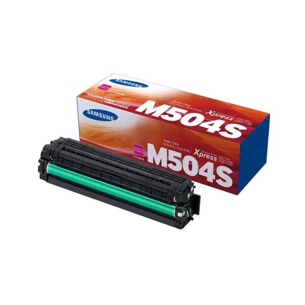 Samsung M504S Original Toner Cartridges - Magenta - CLT-M504S - Image 2