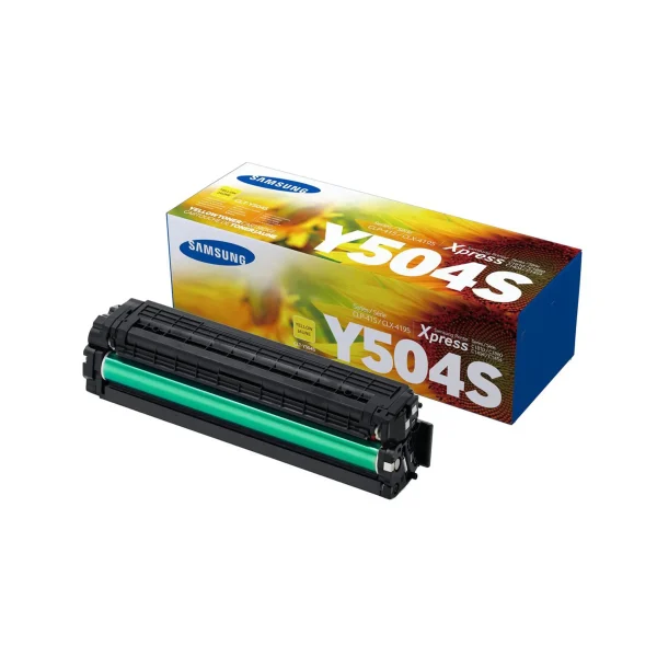 Samsung Y504S Original Toner Cartridges - Yellow - CLT-Y504S - Image 2