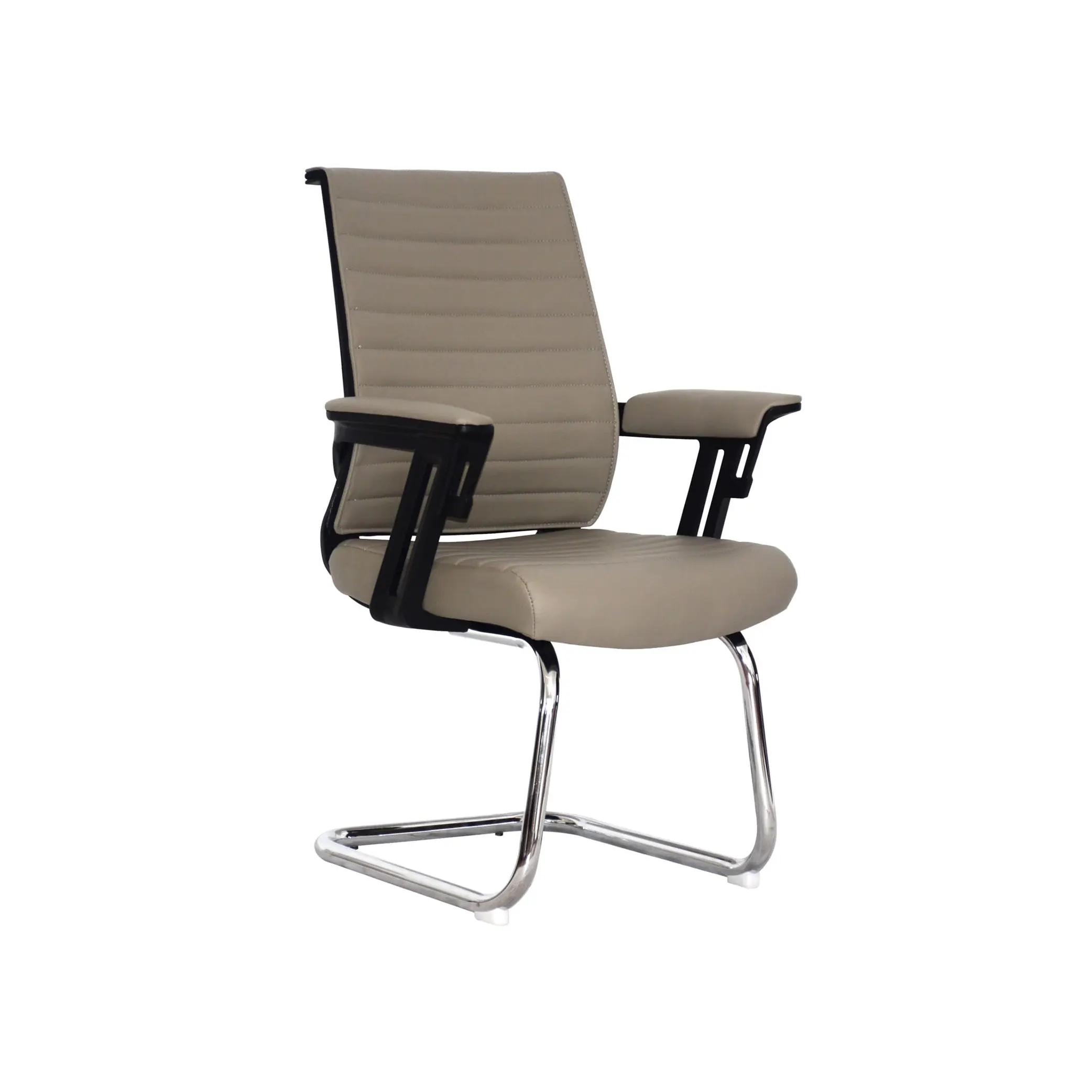 Wallstreet Visitor Chair - Mid Back - PU leather