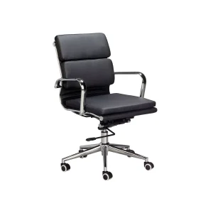 Hawkings Office Chair - Mid Back - PU leather