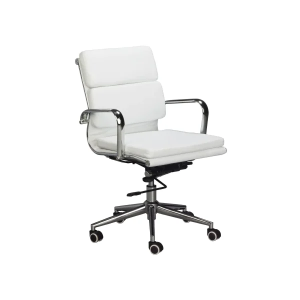 Hawkings Office Chair - Mid Back - PU leather