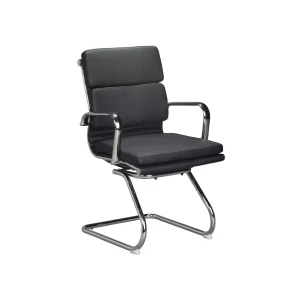 Hawkings Visitors Chair - Mid Back - PU leather