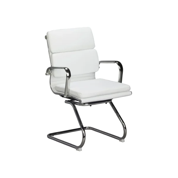 Hawkings Visitors Chair - Mid Back - PU leather